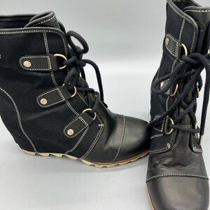 Sorel Joan of Arc Wedge Waterproof Ankle Boots
